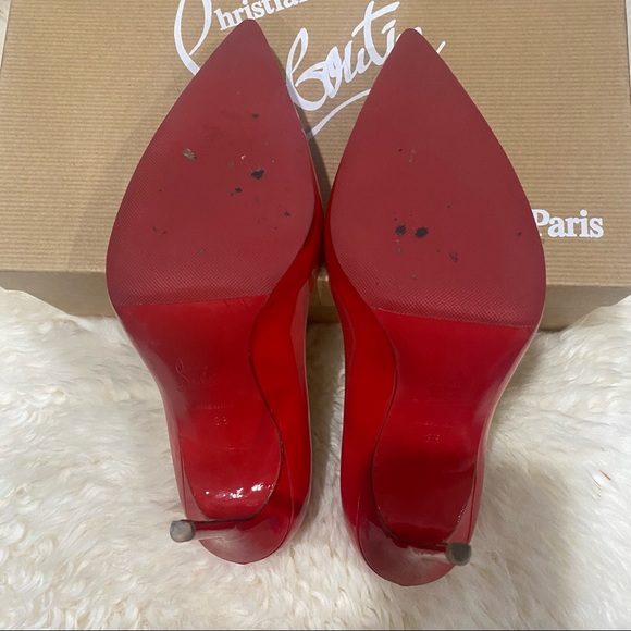 ❤️SOLD❤️Christian Louboutin Decollete 554 - Picture 4 of 5